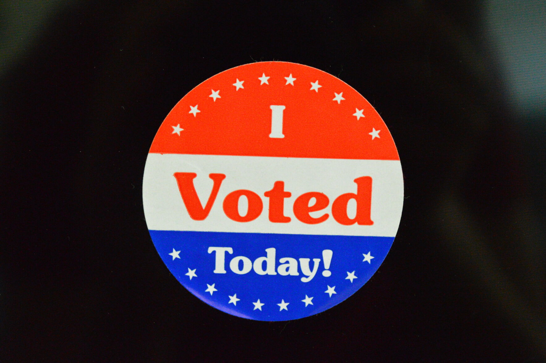 I Voted Today 4 sticker 2020